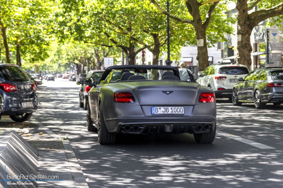 Bentley STARTECH Continental GTC Speed (2016) spotted in Berlin — BerlinRichStreets
